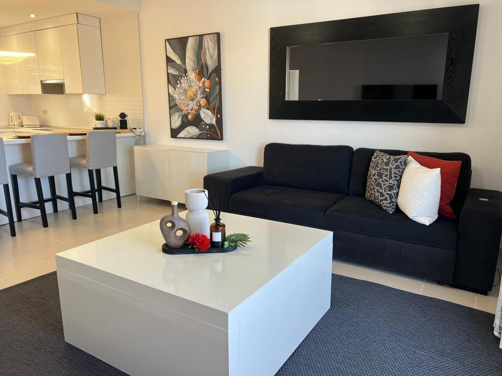 Open-plan living and dining space — Golden View Costa Adeje photo gallery