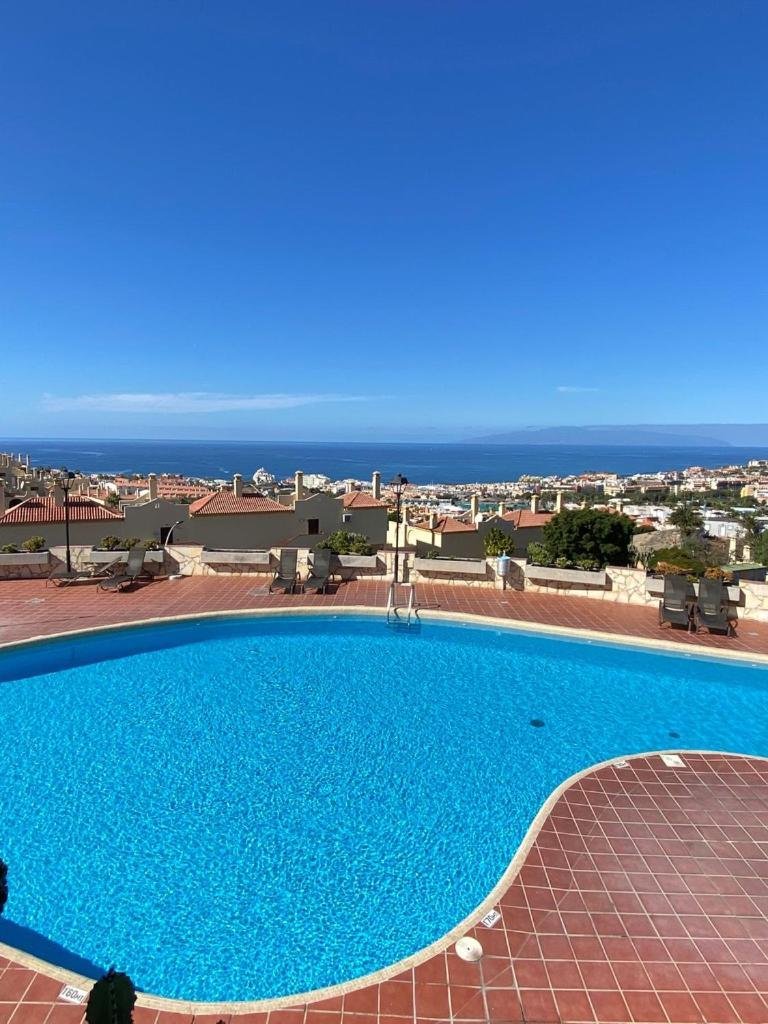 Pool with a view towards the coast — Golden View Costa Adeje photo gallery