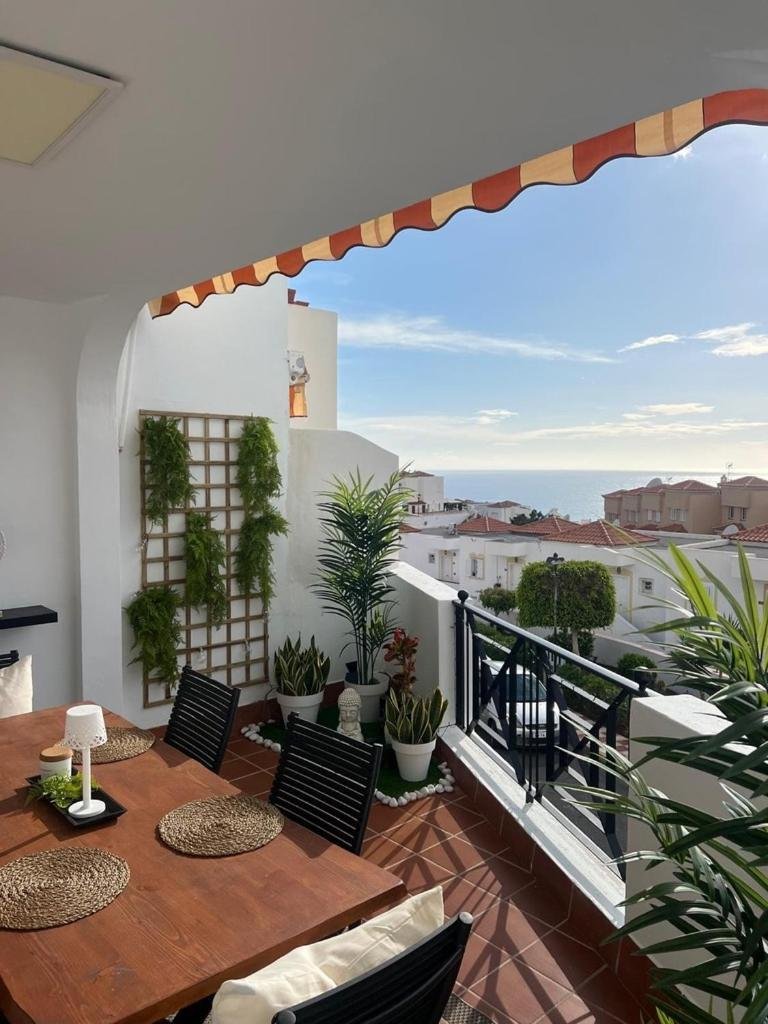 Terrace with coastal outlook — Golden View Costa Adeje photo gallery